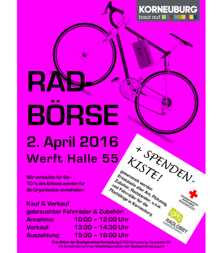 Radbörse-Plakat