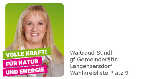 Waltraud Stindl, Wahlkreisliste Platz 9, Landesliste Platz 57