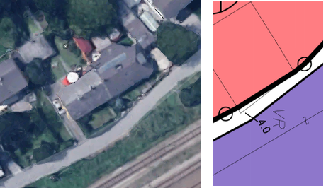 im Trenkenschuh Screenshot google Maps und Flächenwidmungsplan neu