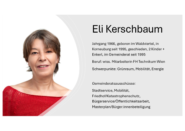 erreichbar unter 0664-9130615 bzw. elisabeth (punkt) kerschbaum (at) gruene (punkt) at