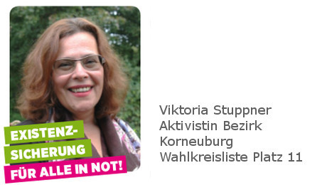 Viktoria Stuppner, Wahlkreisliste Patz 11