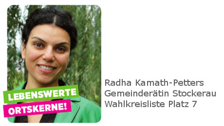 Radha Kamath-Petters, Wahlkreisliste Platz 7, Landesliste Platz 43