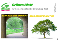 Grünes Blatt Jänner 2025